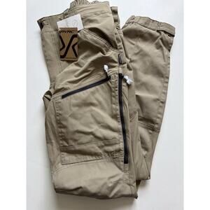 NWT RVRC GP Pro Rescue Pants Men Revolution Race Large Khaki Outdoor Tactical